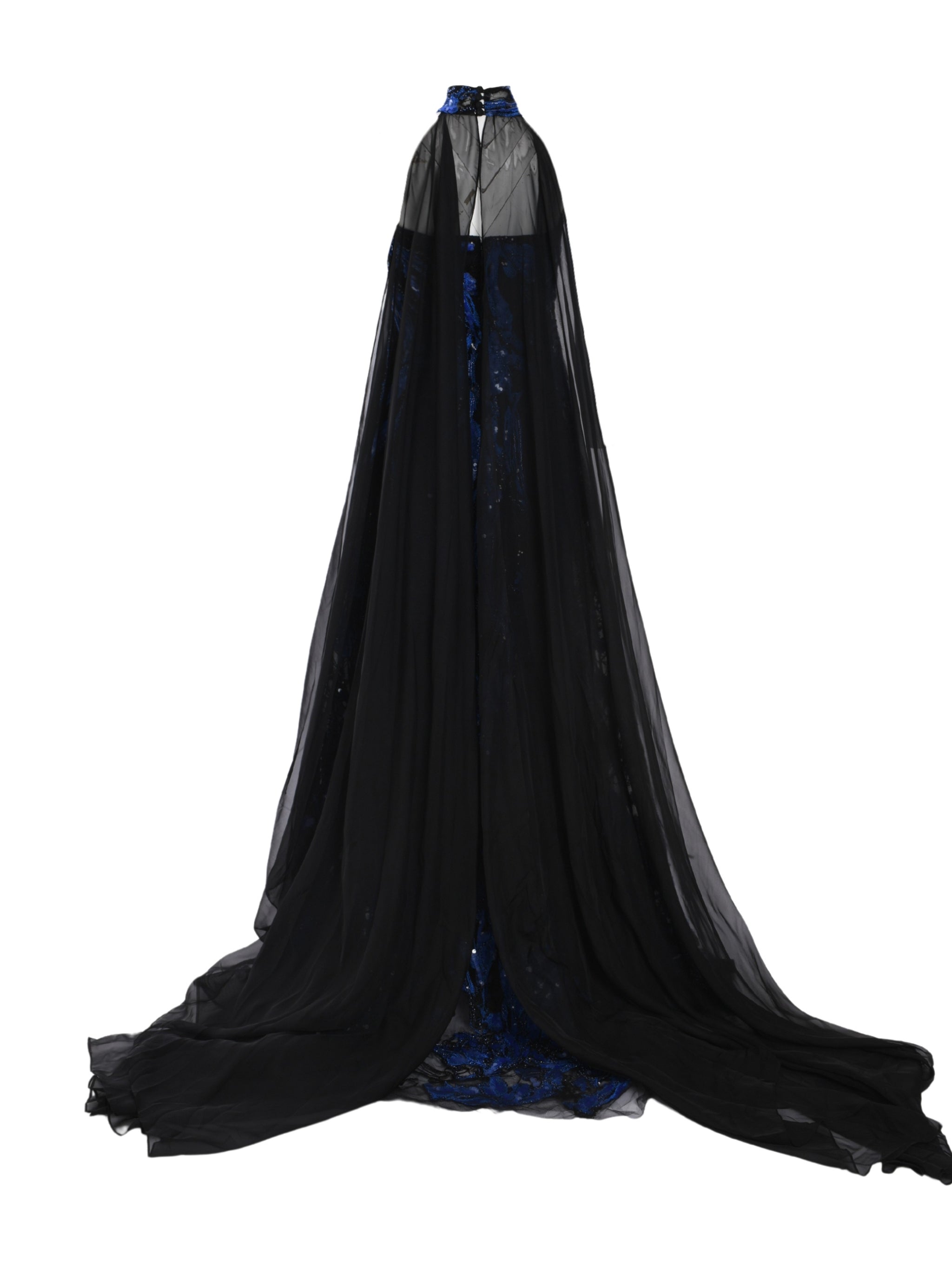 EMBROIDERED STRAPLESS DRESS