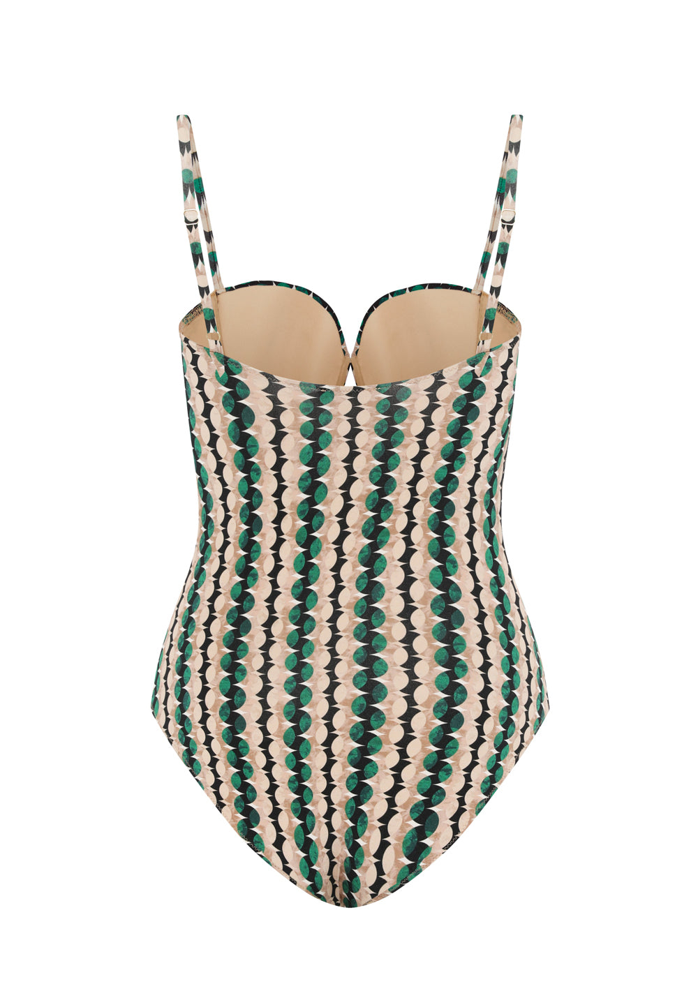 Evarae Women's Green Holly Graphic-print Swimsuit