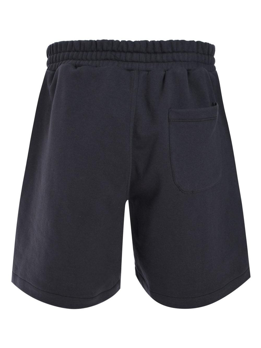 Pintuck sweat short star