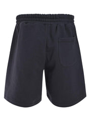 Pintuck sweat short star