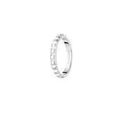 Clou de paris platinum wedding band