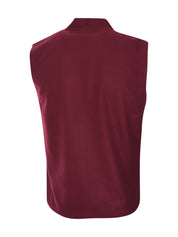 VEST DARK RED