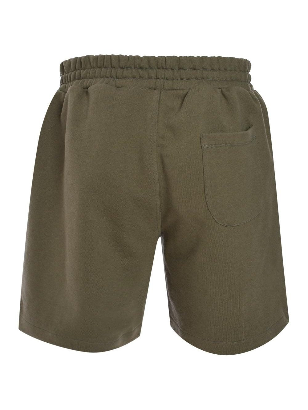 Pintuck sweat short star