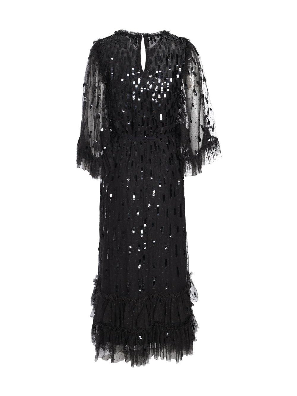 Sequin dash ballerina dress
