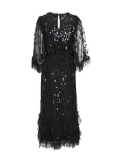 Sequin dash ballerina dress