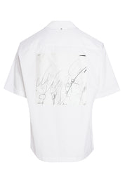 KURT SHIRT, SCRIBBLE PATCH - WOVEN