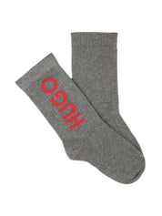 HUGO Kids 2-Pack Logo Sock