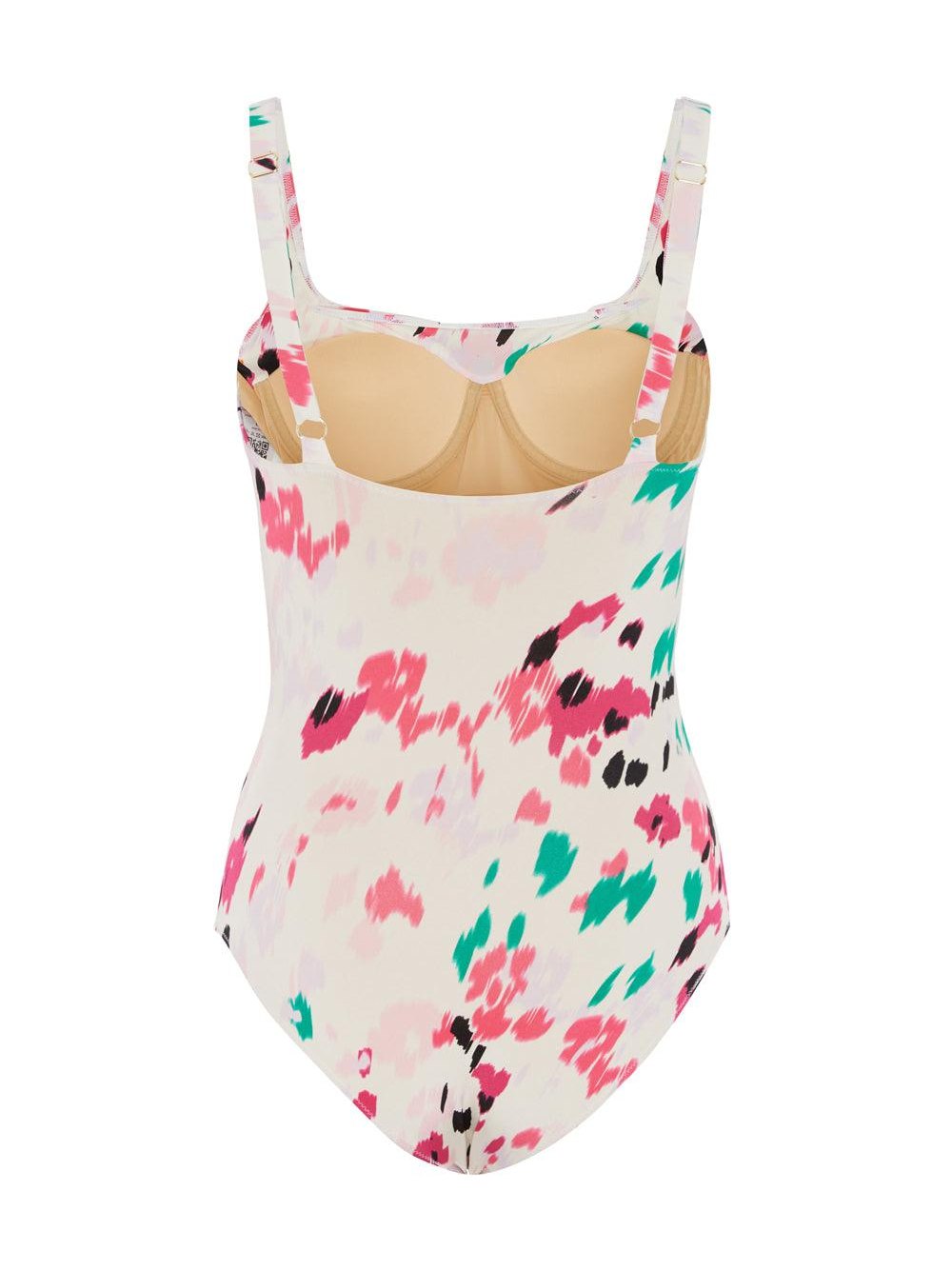 Evarae cassandra abstract-print swimsuit