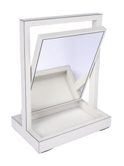 Aurora Freestanding Mirror With Valet Tray