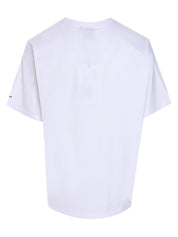 Wide fit shining logo tee shirt