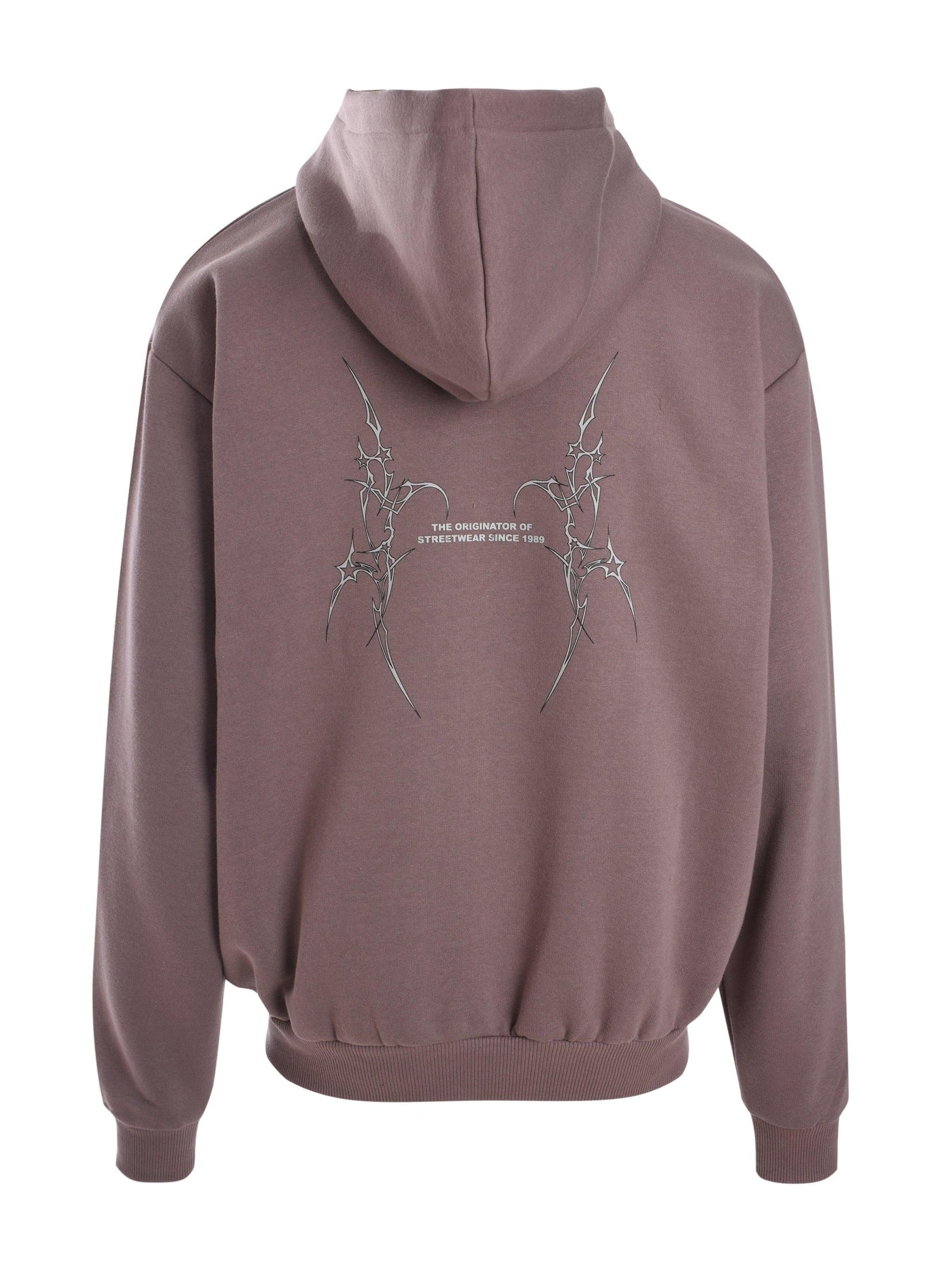 Small signature tribal os full zip hoodie