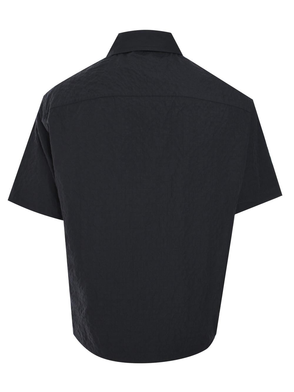 Neil barrett military shirt - carbon grey
