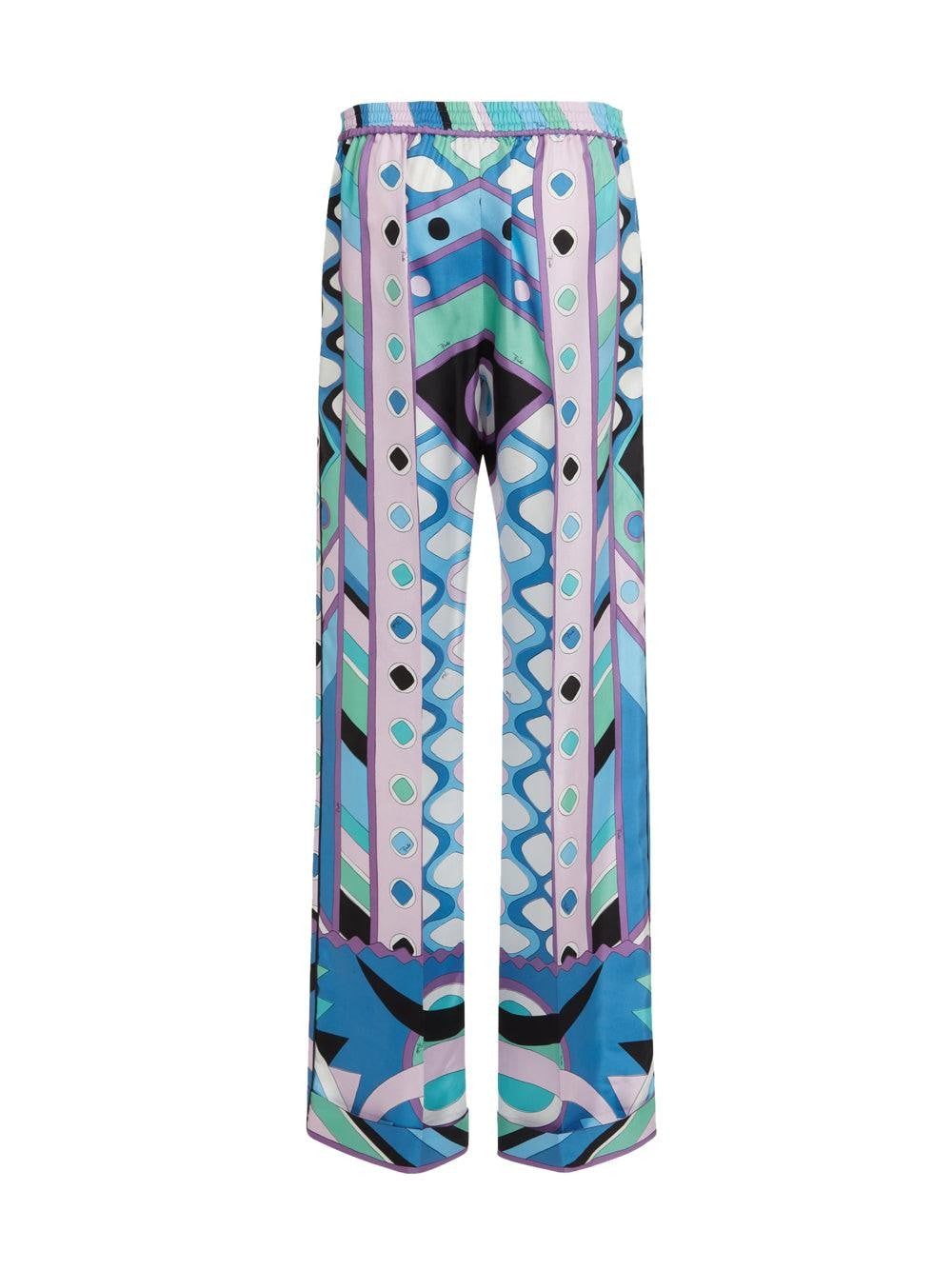 Woman woven trousers