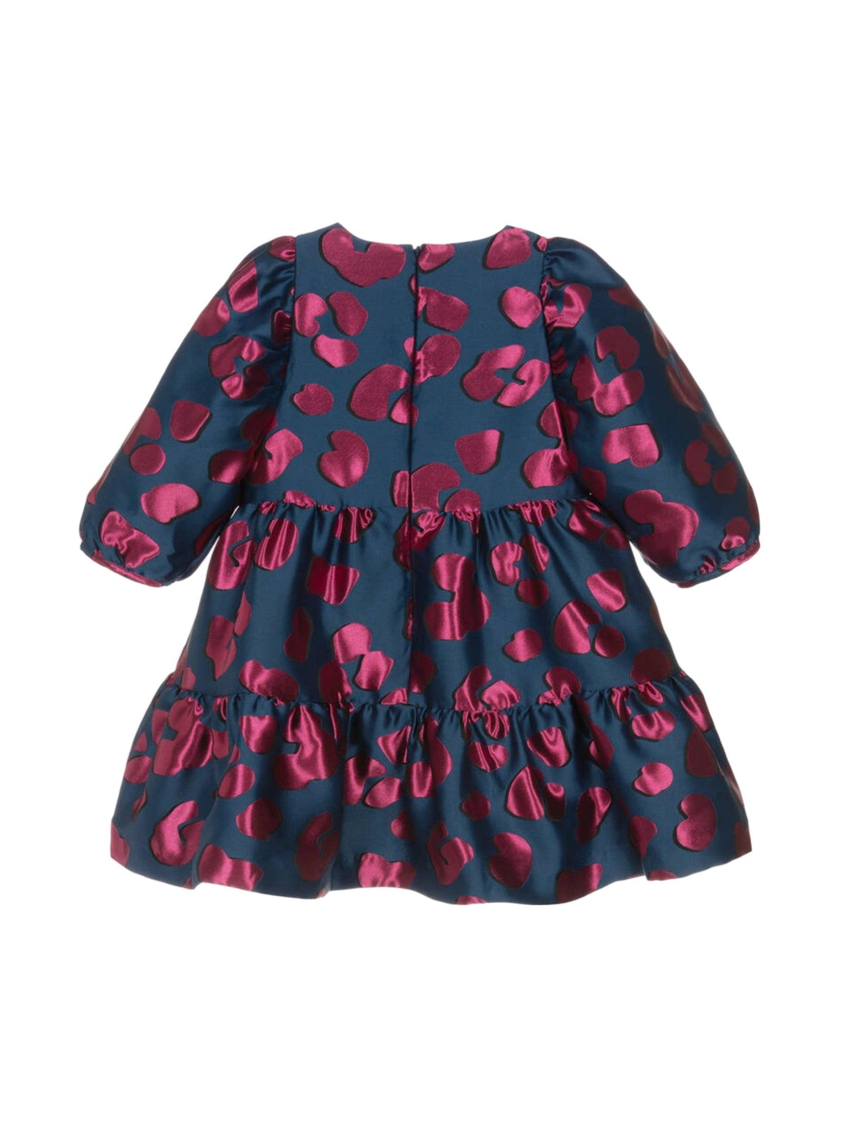 Kenzo kids printed satin dress