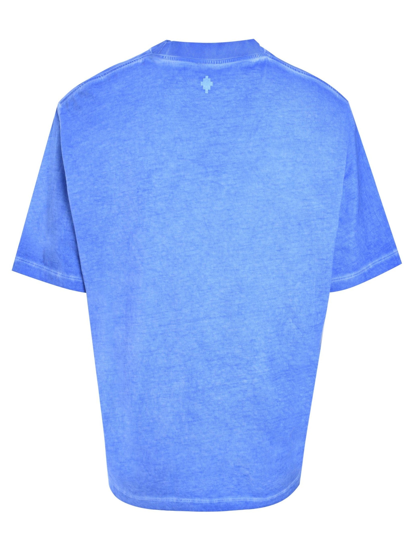 Burlon over t-shirt cobalt