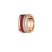 Quatre red edition large ring
