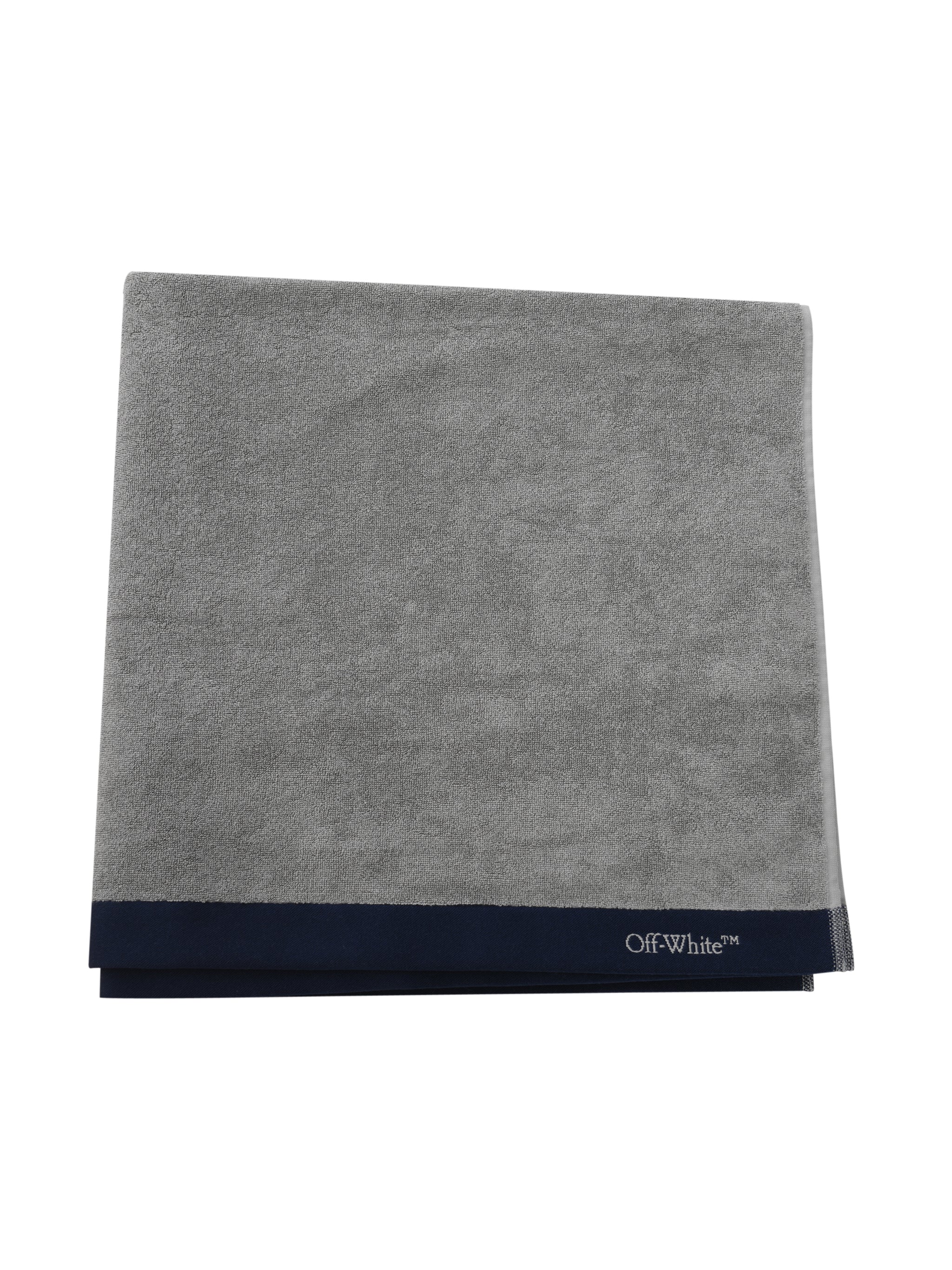 SIN TERRY CLOTH BEACH TOWEL GREY BLUE