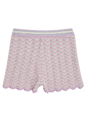 HALLIDAY TEXTURED KNIT SHORTS