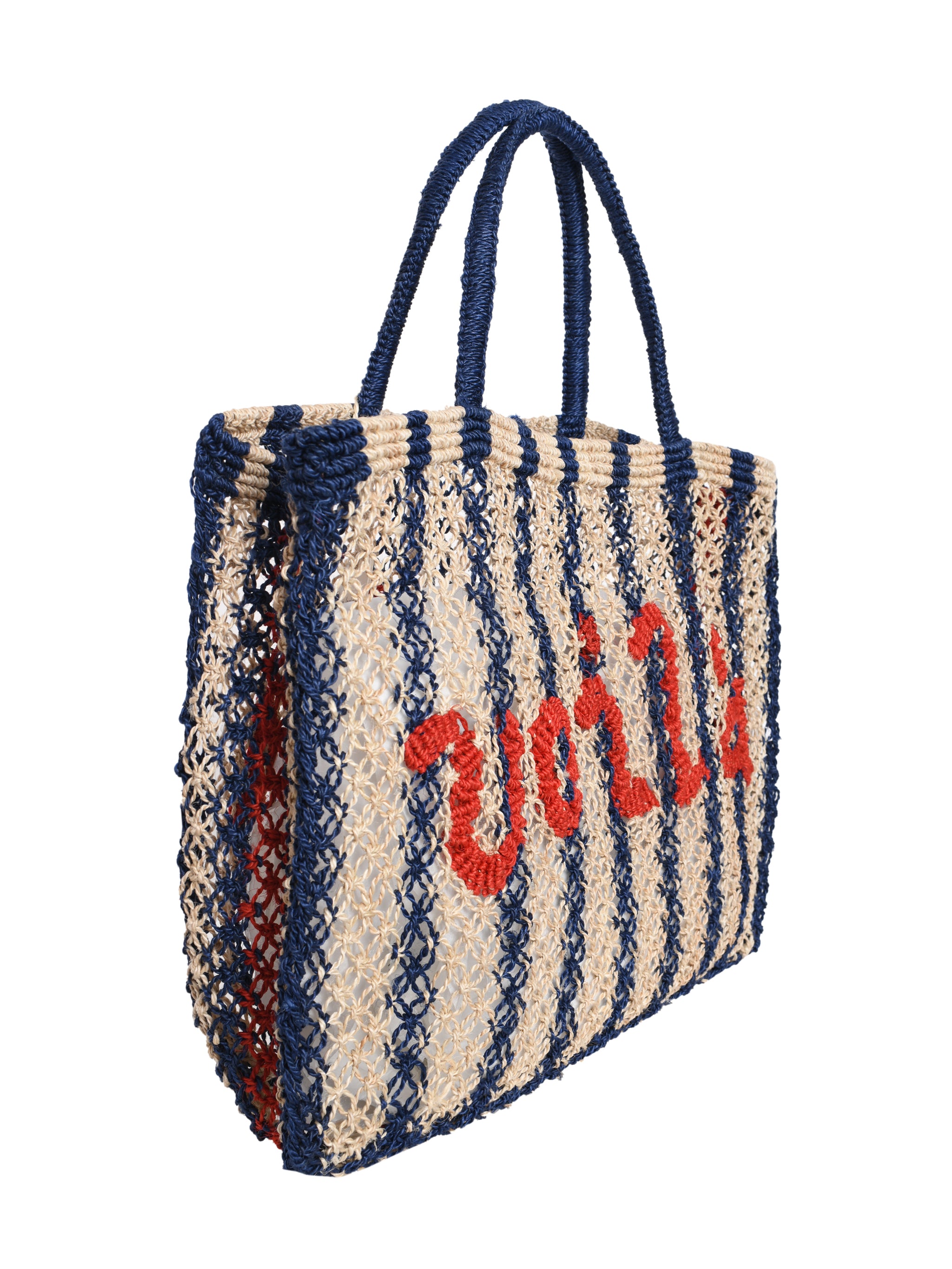 VOILA STRIPES JUTE BAG