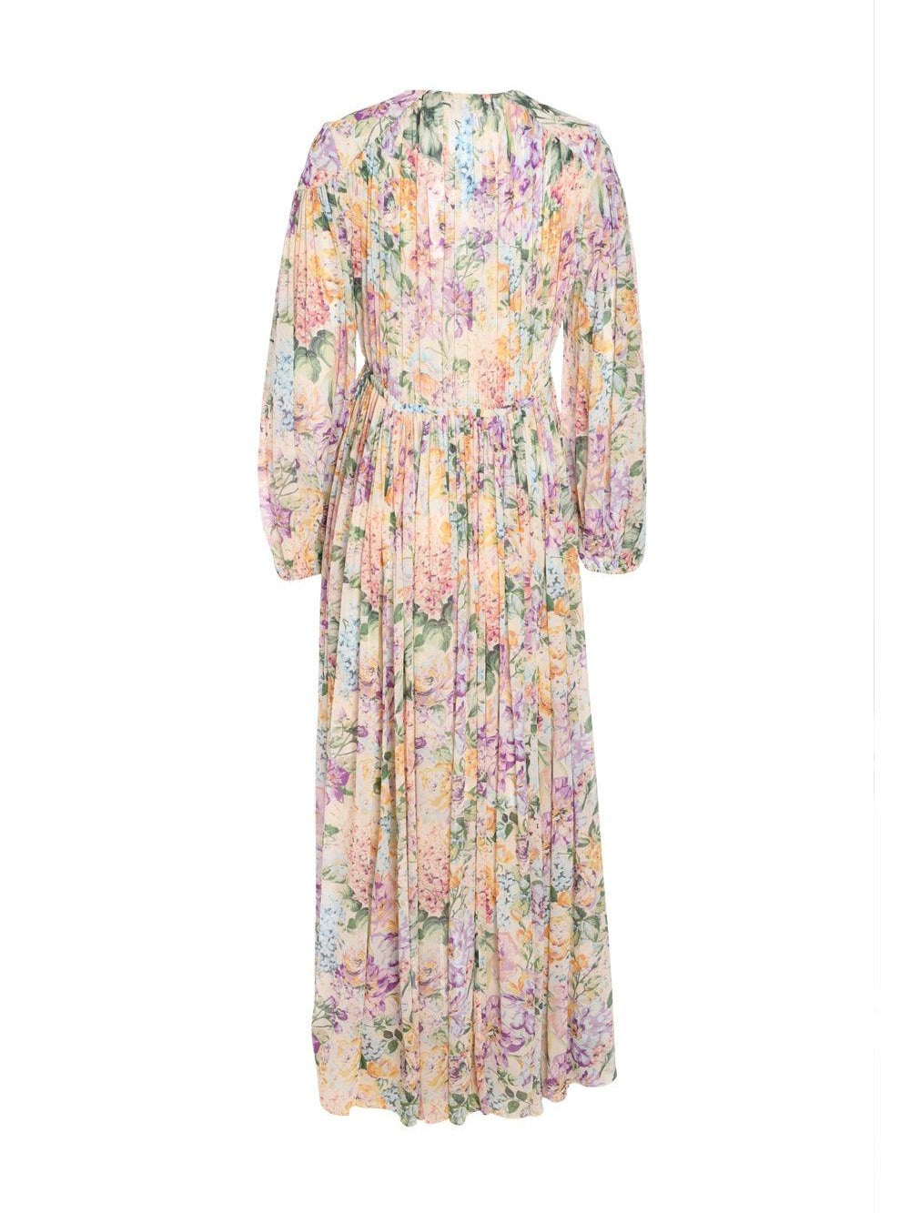 Halliday gathered maxi dress