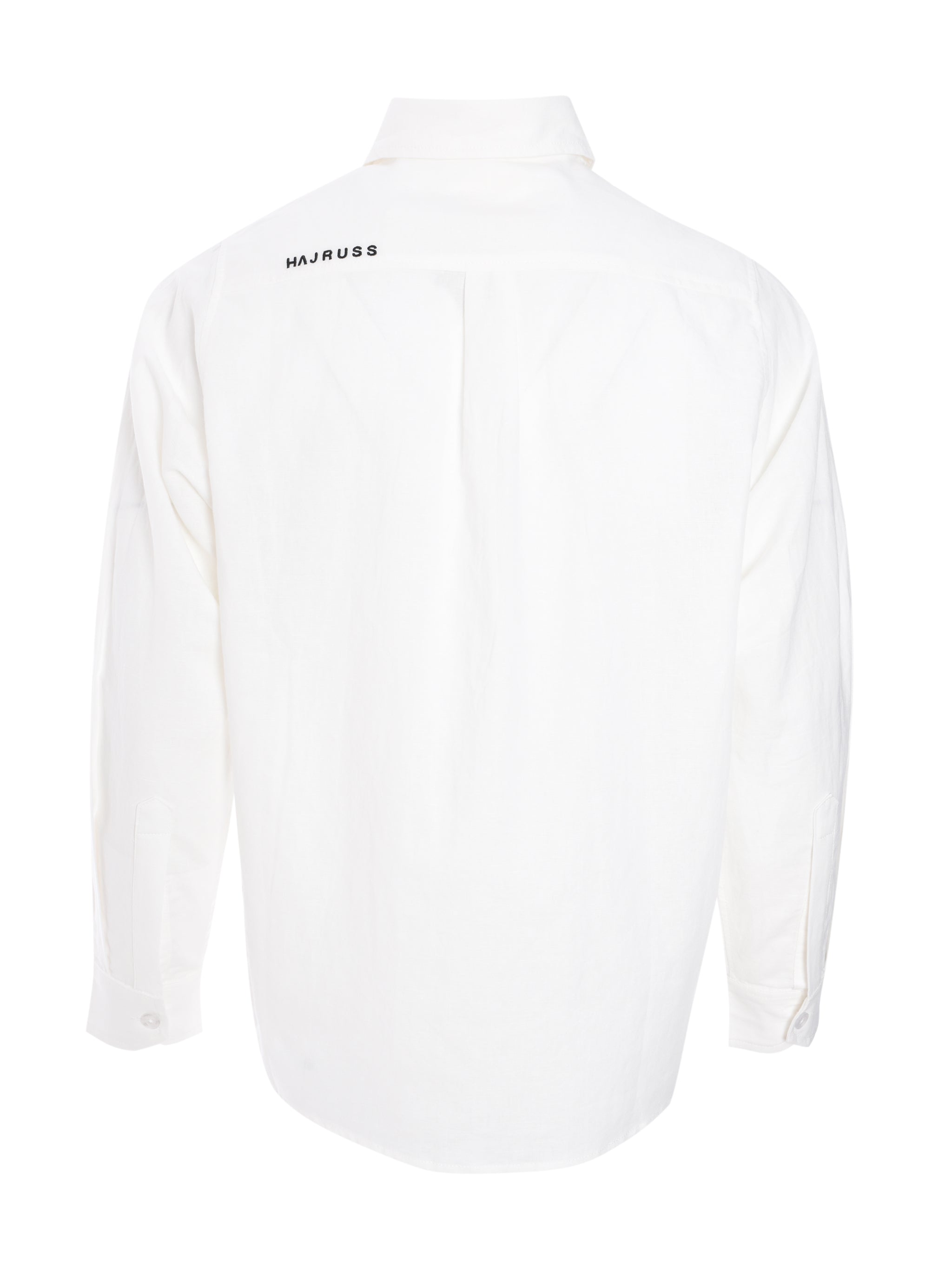 WHITE LONG SLEEVE SHIRT