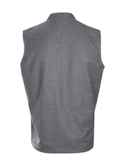 GRAY VEST SUEDE