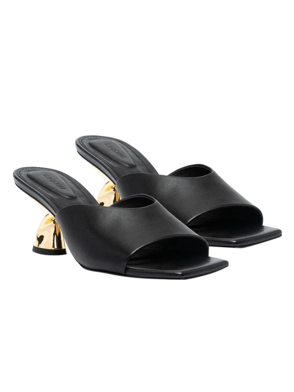 Nixxi twist mid heel mule