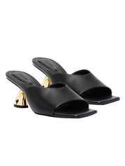 Nixxi twist mid heel mule