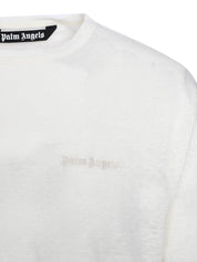 Classic linen  logo tee off white off wh