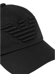 Emporio armani logo-embroidered cap
