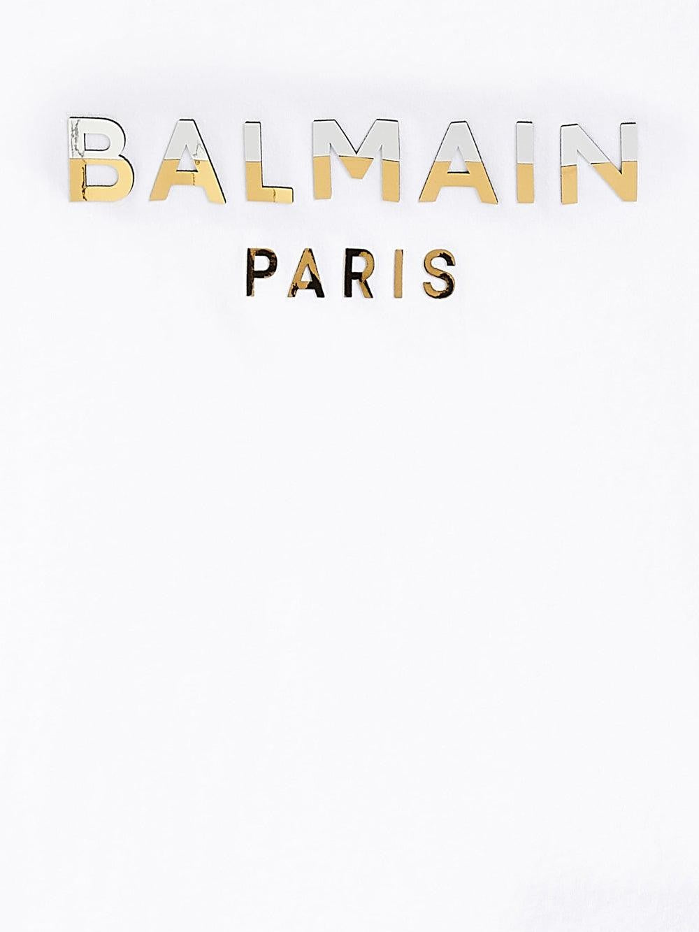 Balmain white cotton dress