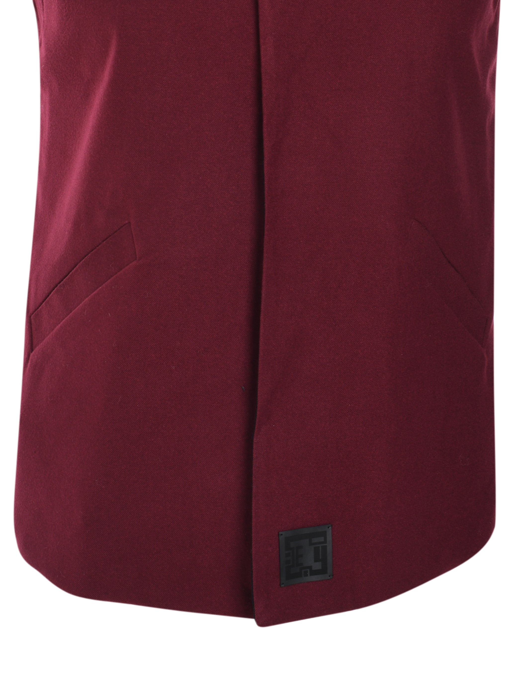 VEST DARK RED