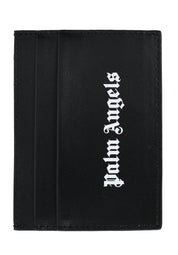 LOGO CARD HOLDER BLACK WHITE