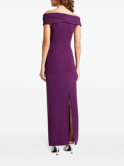 The Eva Maxi Dress in Aubergine