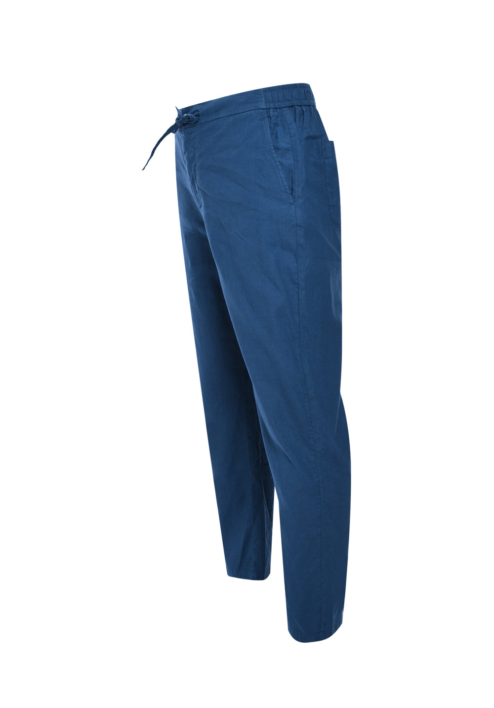 MENDES LINEN/COTTON STRETCH TROUSERS