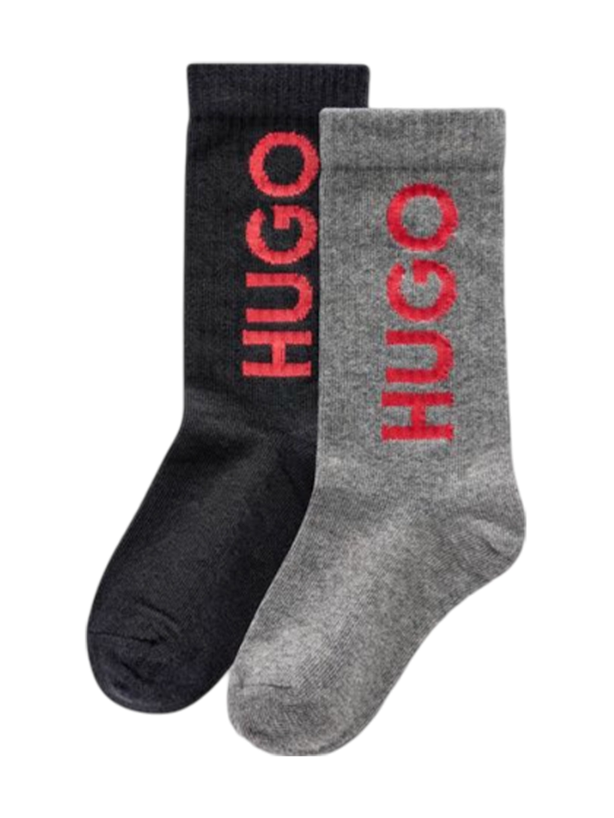 HUGO Kids 2-Pack Logo Sock