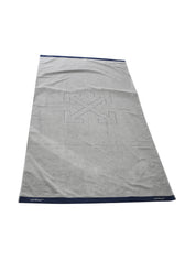 SIN TERRY CLOTH BEACH TOWEL GREY BLUE