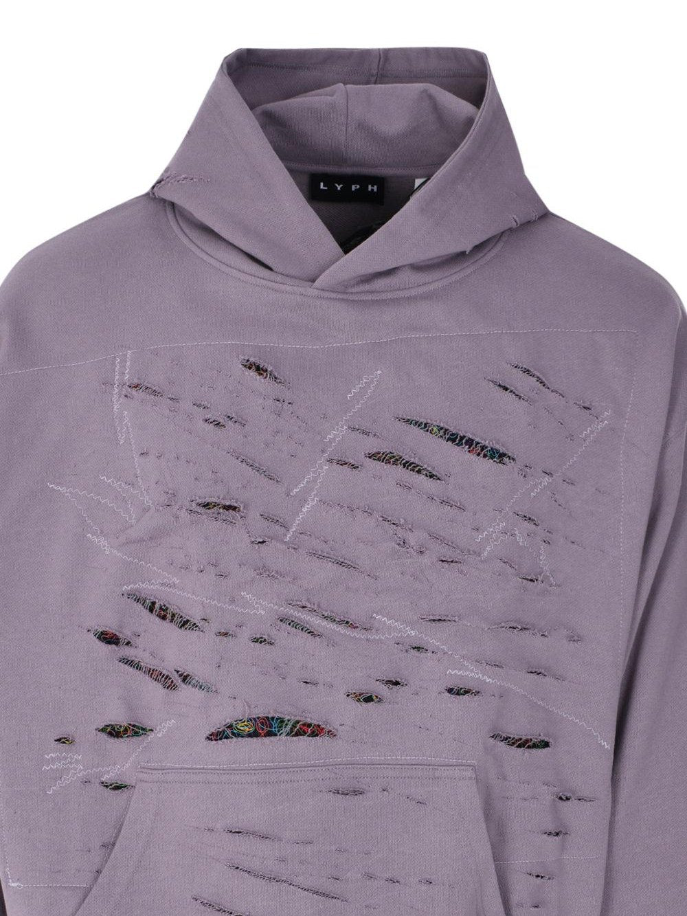 Lyph shredder hoody knit