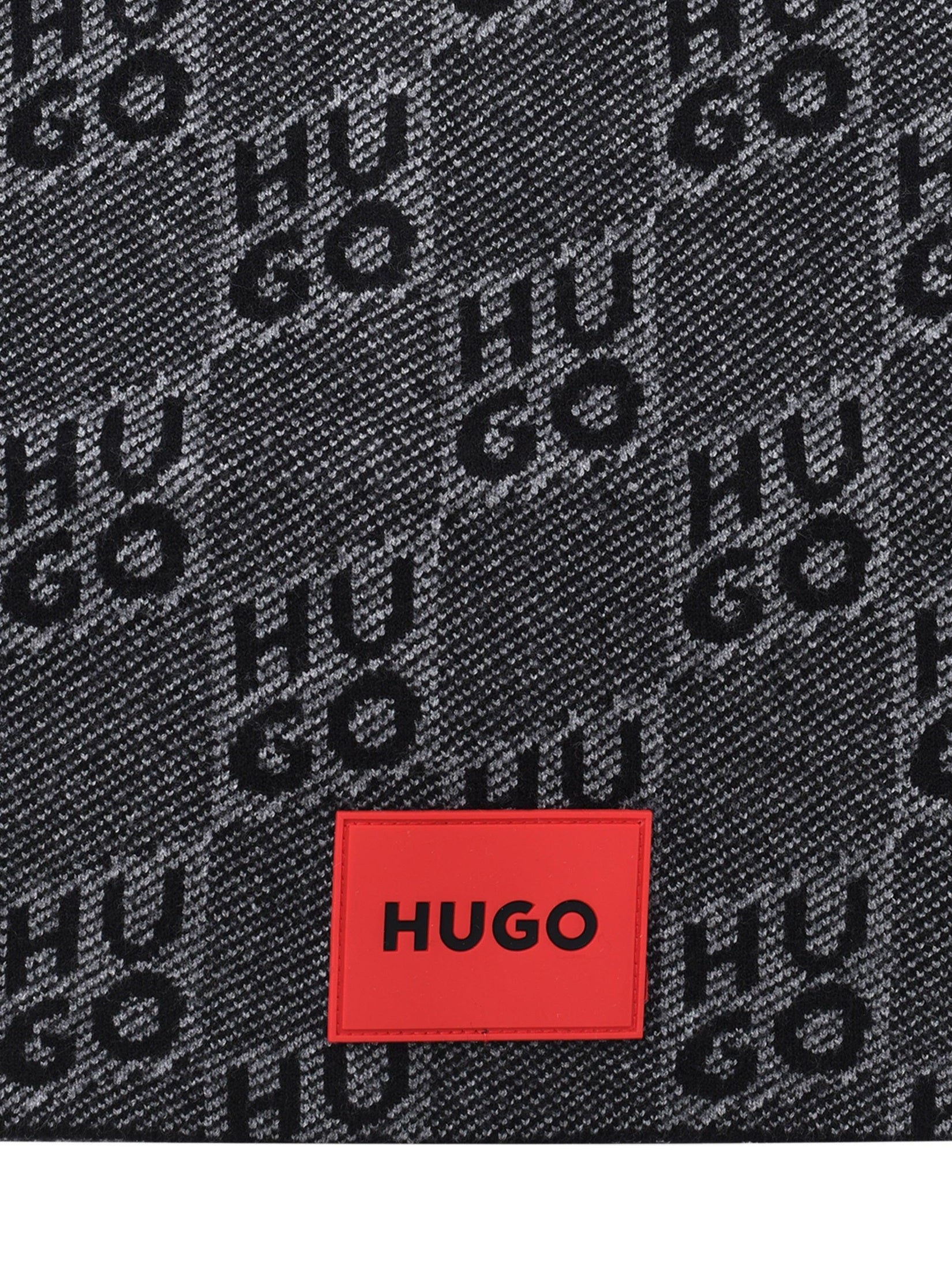 Hugo double-layer knit neck warmer