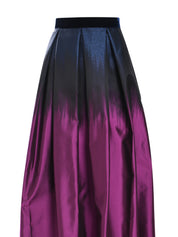 LONG SKIRT OMBRE JACQUARD