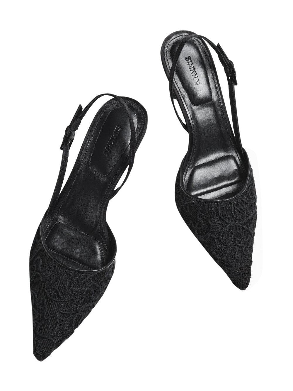 Simkhai slingback dylan in black
