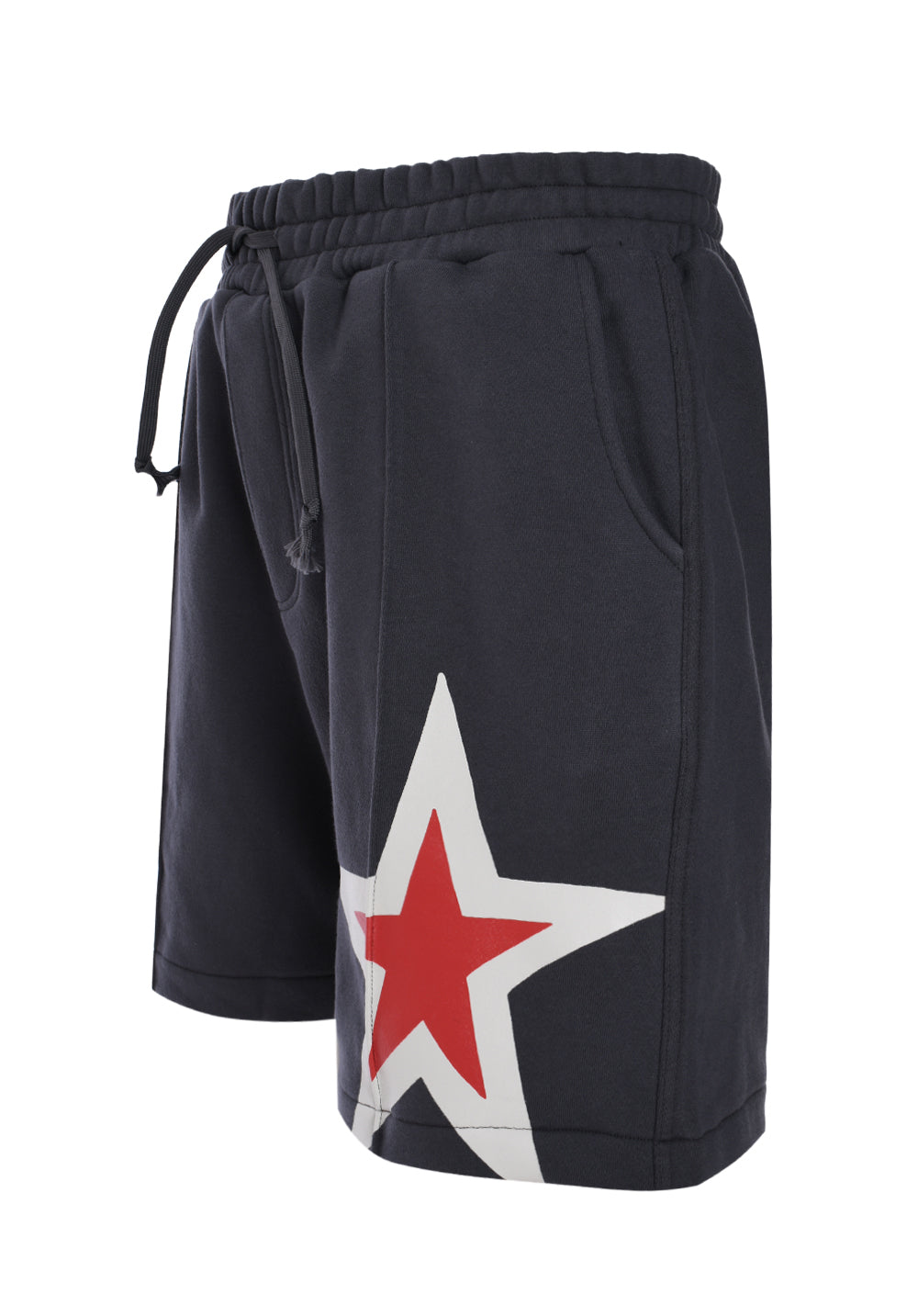 PINTUCK SWEAT SHORT STAR