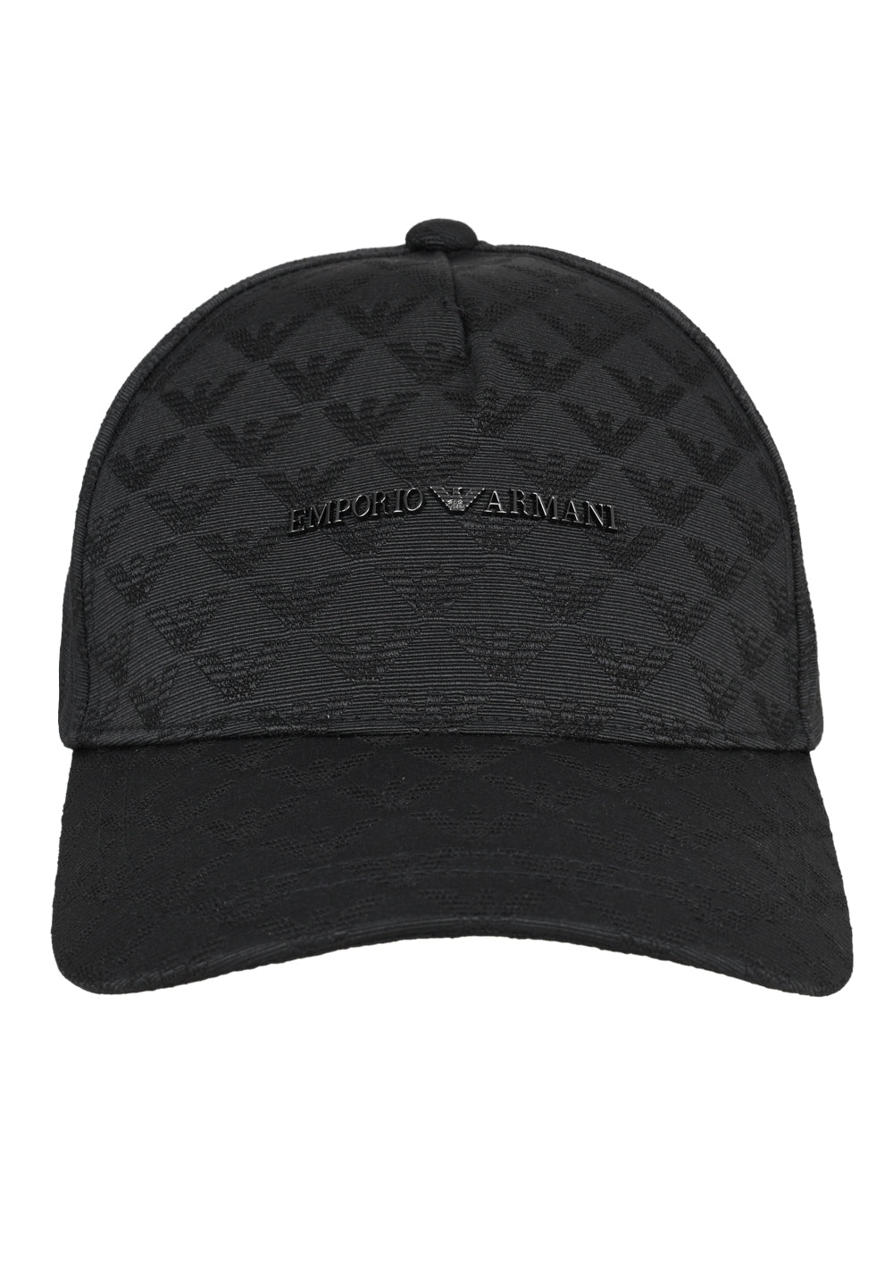 Emporio Armani logo print cap