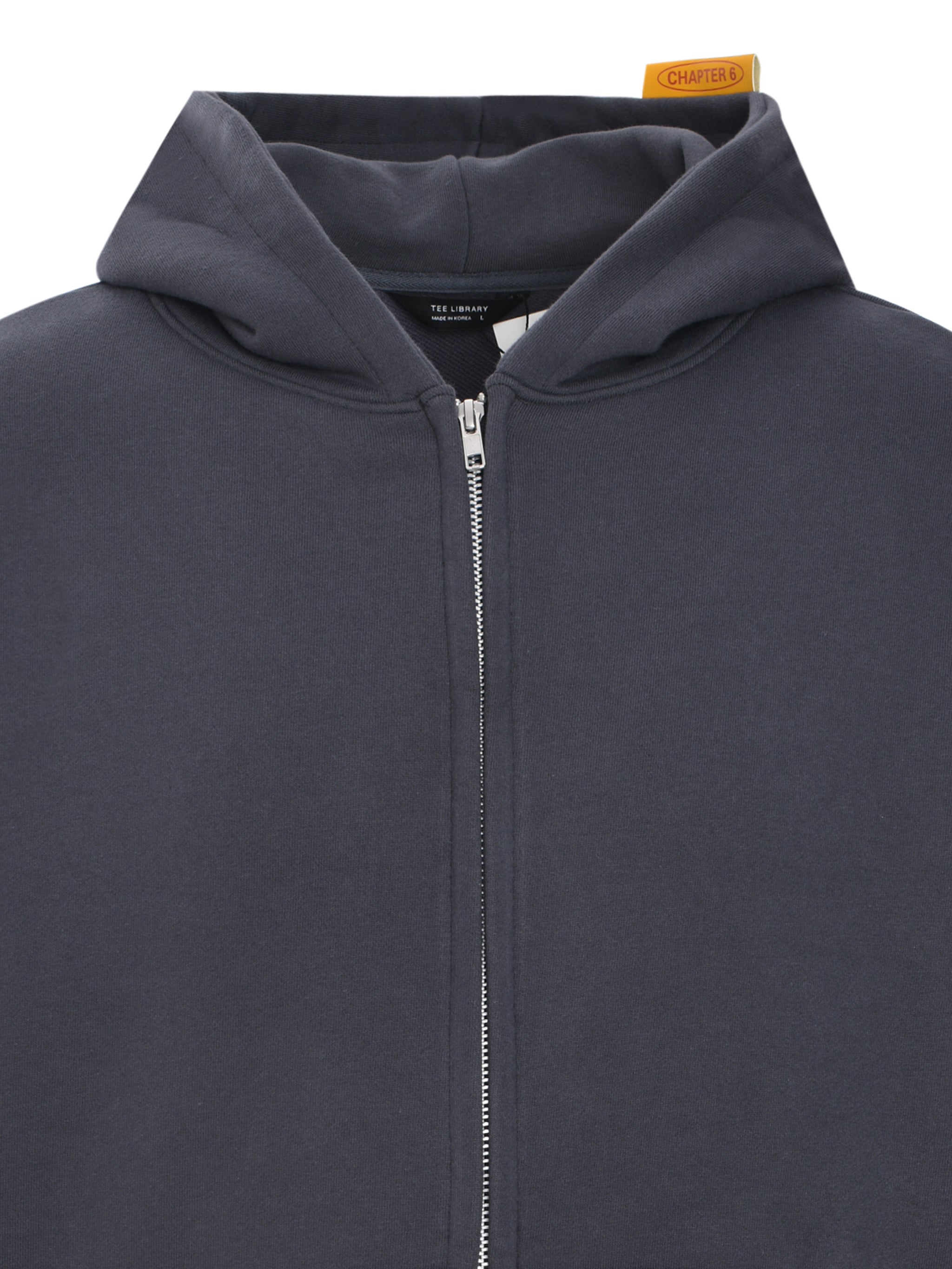 GO LIBRARY OVERSIZED ZIP-UP HOODIE