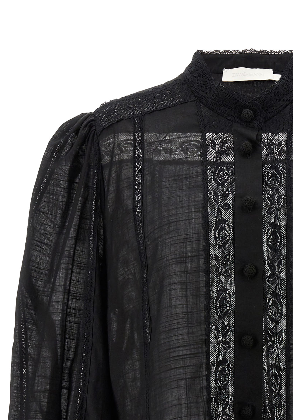 HALLIDAY LACE TRIM SHIRT