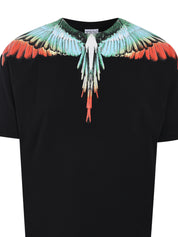 ICON WINGS BASIC T-SHIRT BLACK MULTICOLO