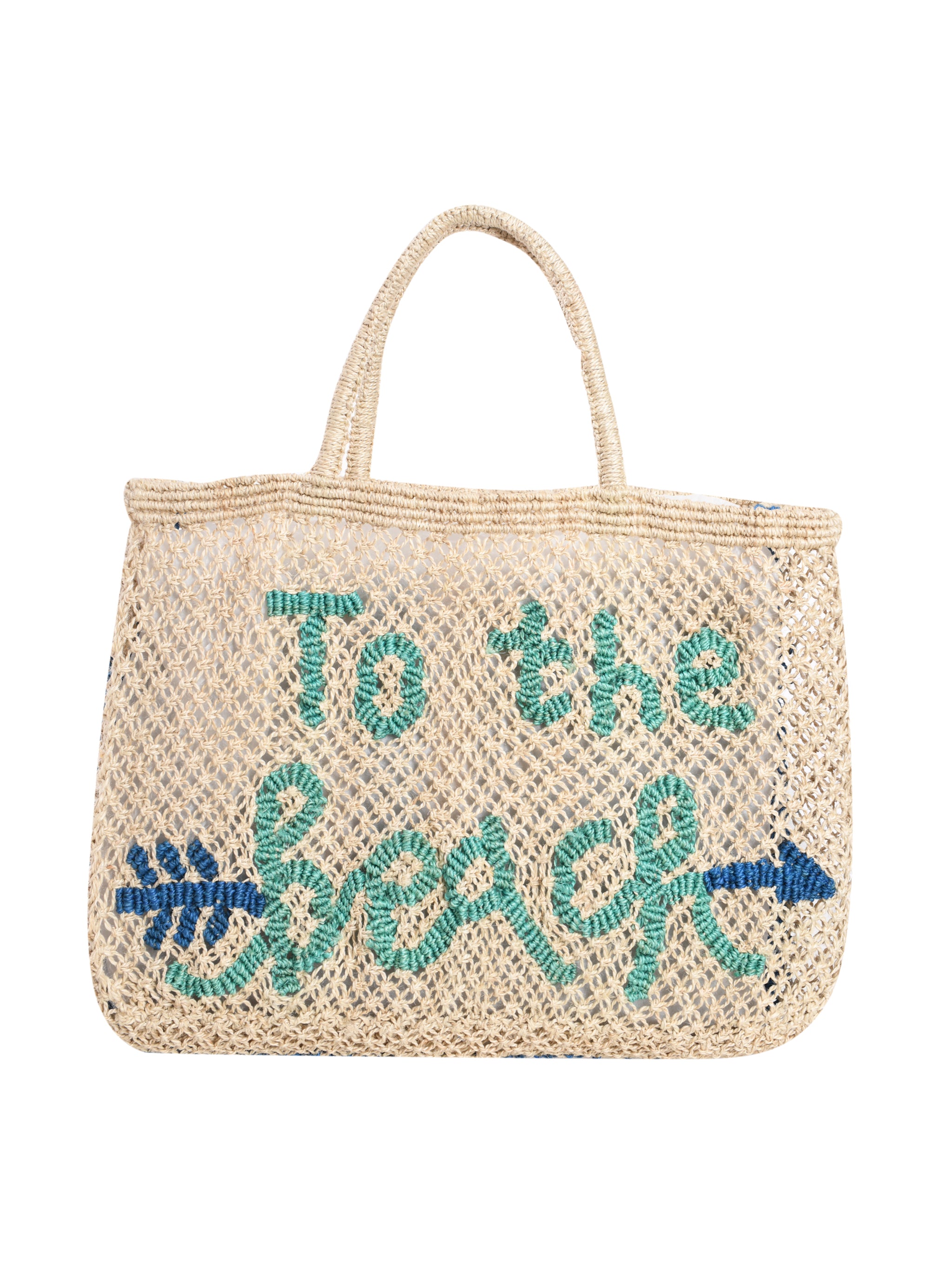 TO THE BEACH JUTE BAG