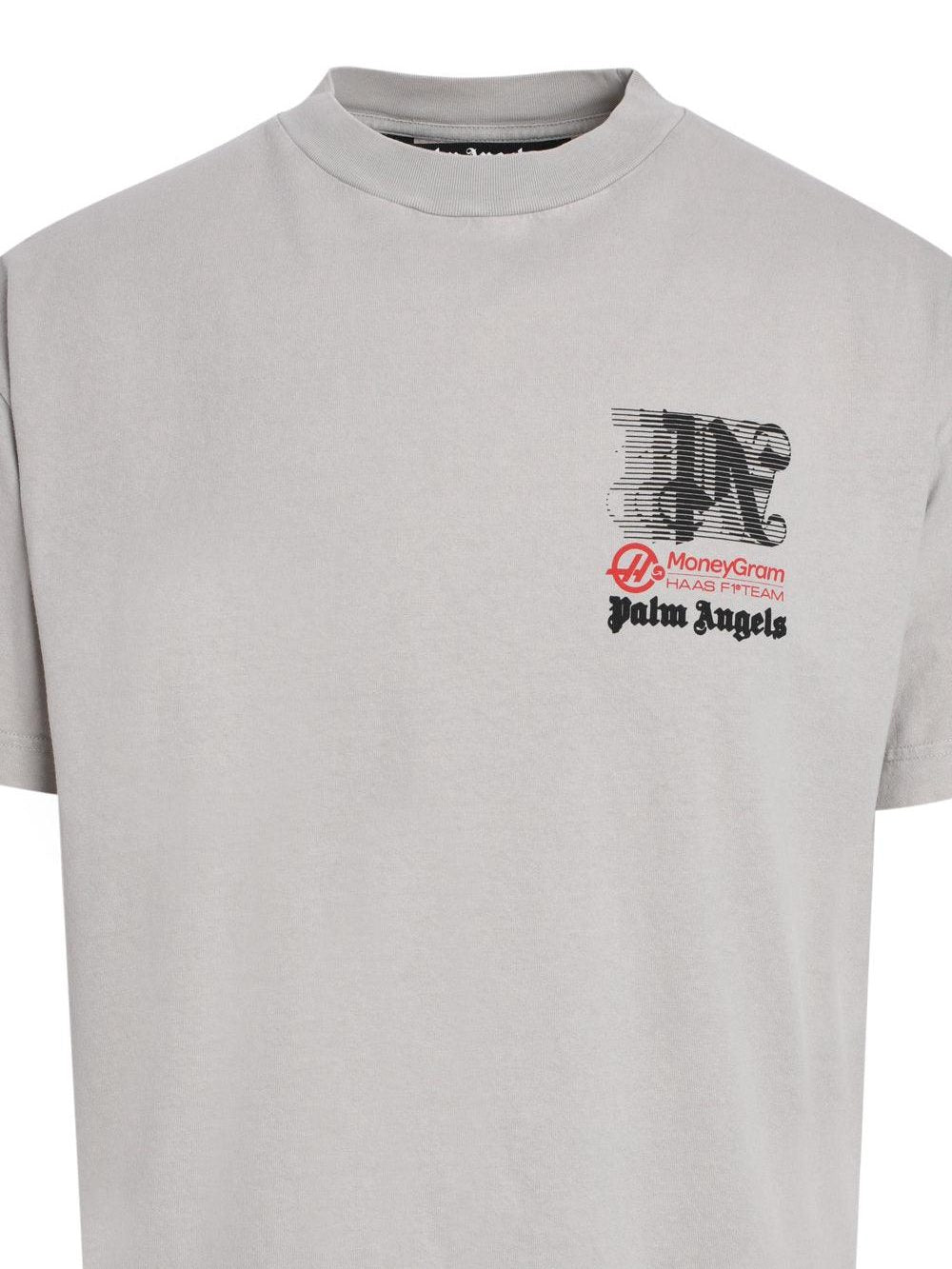 Palm angels x moneygram haas racing club tee (mens)