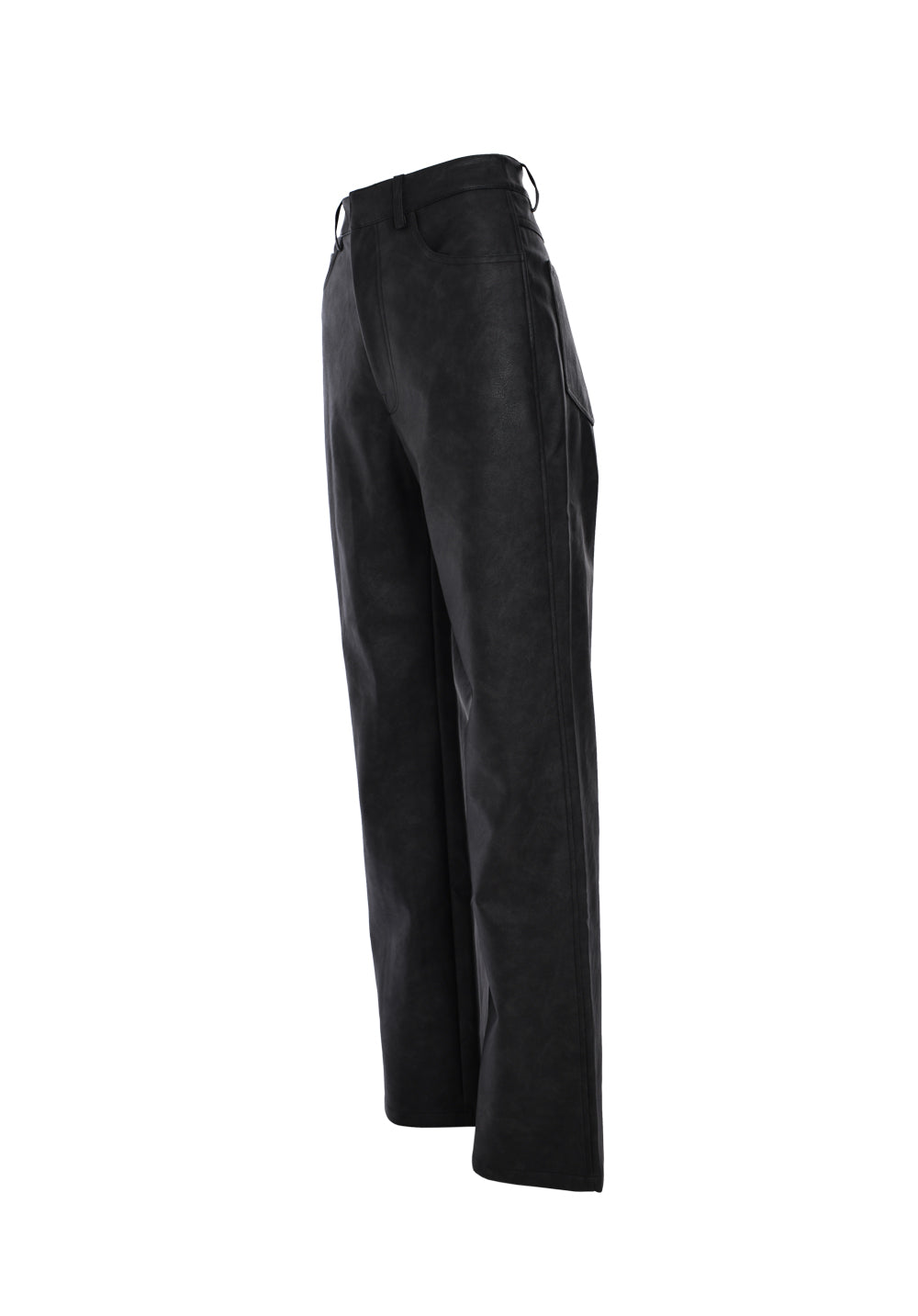 TEXTURED STRAIGHT PANTS