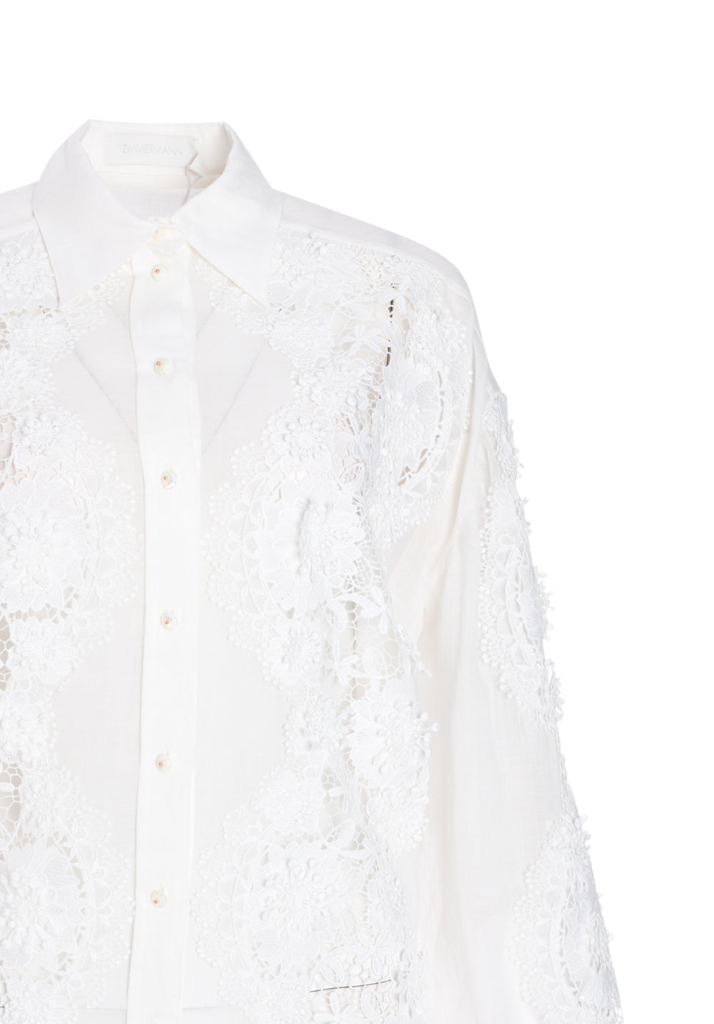 HALLIDAY LACE FLOWER SHIRT